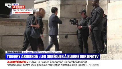 Obsèques de Thierry Ardisson: les premiers invités arrivent à l'église Saint-Roch de Paris