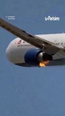 Un avion de Delta Airlines prend feu au décollage