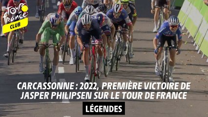 Legende - Carcassonne : 2022, première victoire de Jasper Philipsen sur le Tour de France