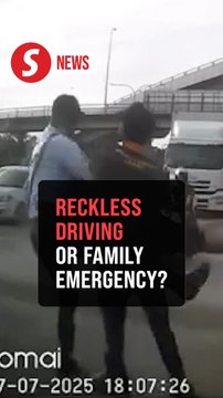 Man detained for dangerous driving claims family emergency following mother's fall