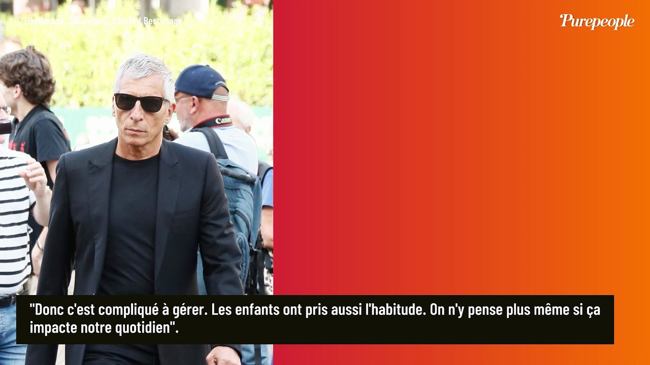 "ll ne vient pas avec nous" : Nagui à l'écart parfois du reste de sa famille, sa femme Mélanie Page explique cette décision