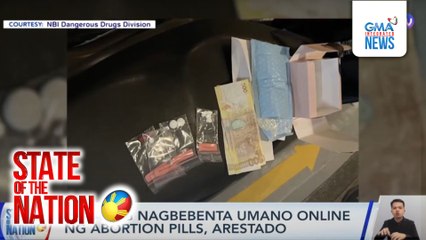 Babaeng nagbebenta umano online ng abortion pills, arestado | SONA
