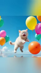 "Don’t Worry, He’s Fine… Just Dramatically Soaking in Water! 😹