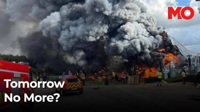 Tomorrowland main stage catches fire on eve of festival