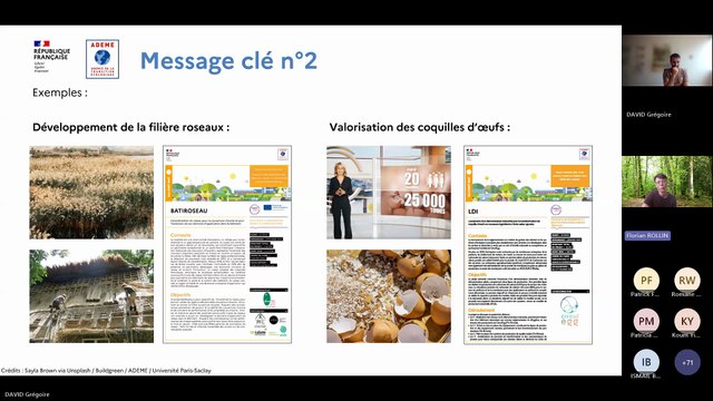 Webinaire Avis de l'ADEME sur les Produits Biosourcés