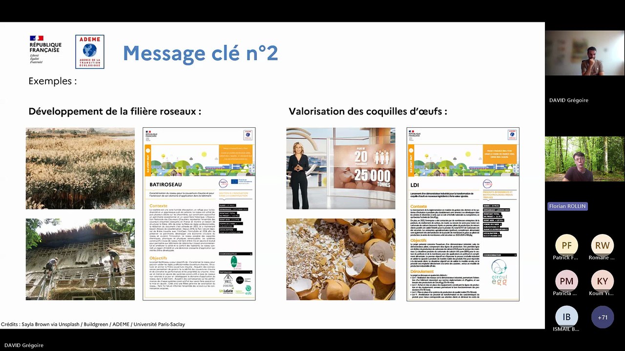Webinaire Avis de l'ADEME sur les Produits Biosourcés