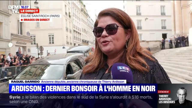 Obsèques de Thierry Ardisson: Une cérémonie d'apaisement , selon Raquel Garrdio, ancienne chroniqueuse