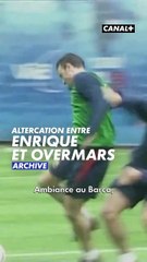 Luis Enrique déjà tendu face à Overmars quelques jours avant le Classico en 2001 🔥