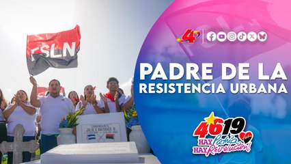 🔴⚫️ Juventud Sandinista honra al Comandante Julio Buitrago, Padre de la Resistencia Urbana 🇳🇮