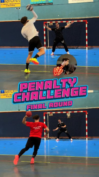 Penalty Challenge Vs @thomas_cdr6 FINAL ROUND ! 🤾🏻‍♂️💥 #handball #hand #handballplayer #Challenge #Defi