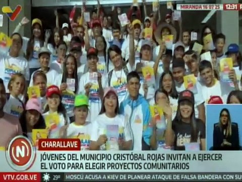 Miranda I Habitantes de Charallave invitan participar en los comicios este próximo 27-J