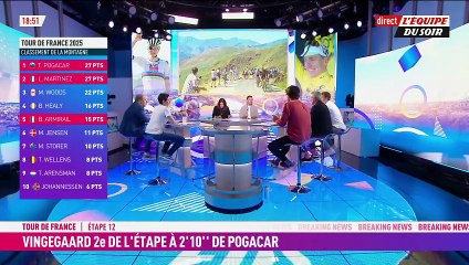 « J'ai eu des frissons » : élu plus combatif de la 12e étape du Tour de France 2025 - Cyclisme - Tour de France