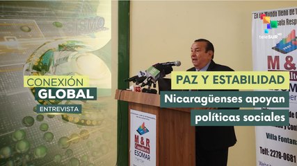 Entrevista| Nicaragüenses ratifican apoyo a políticas del co pdte. Ortega