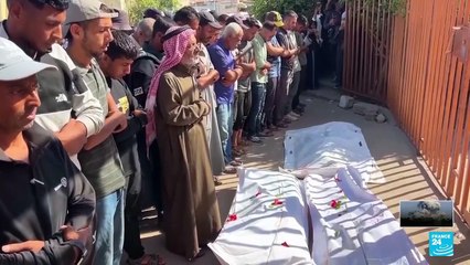 Campamentos improvisados, superpoblados e insalubres: el desplazamiento interno en Gaza