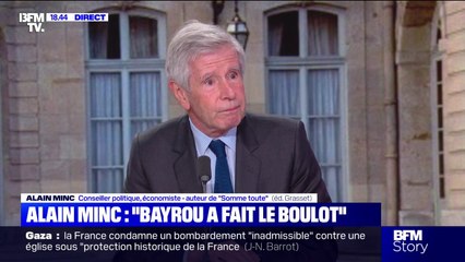 La taxe Zucman serait "une folie absolue", selon Alain Minc, conseiller politique, économiste