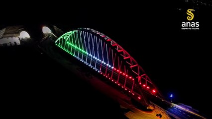 Anas apre al traffico il ponte ad arco sulla SS 640 nel Nisseno