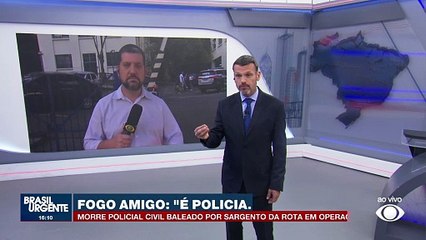Policial baleado por engano por Sargento da Rota morre em SP