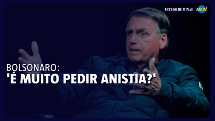 Bolsonaro indaga se 'é muito pedir anistia' durante entrevista