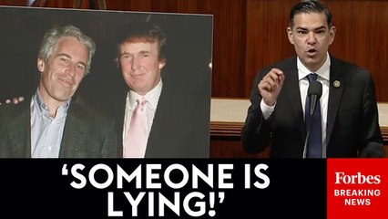 Robert Garcia Brings The Facts To Call Out Bondi, Trump, And Patel For Not Releasing Epstein Files