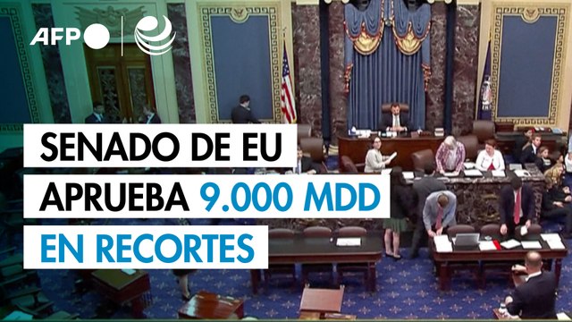 El Senado de EU aprueba 9.000 millones de dólares en recortes propuestos por Elon Musk