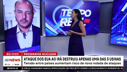 Ataque dos EUA ao Irã destruiu uma das três usinas nucleares do país | TEMPO REAL