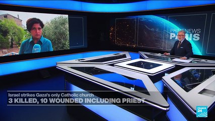 Israeli strike hits Gaza church, killing 3 and wounding priest who was close to Pope Francis