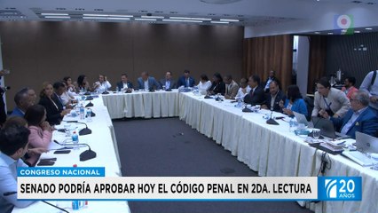 Hoy podrían aprobar 2da lectura de Código Penal | Primera Emisión SIN
