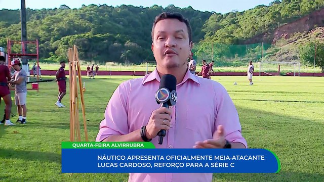 Lucas Cardoso, novo reforço do Náutico, promete versatilidade em campo para enfrentar o líder Caxias na Série C do G8