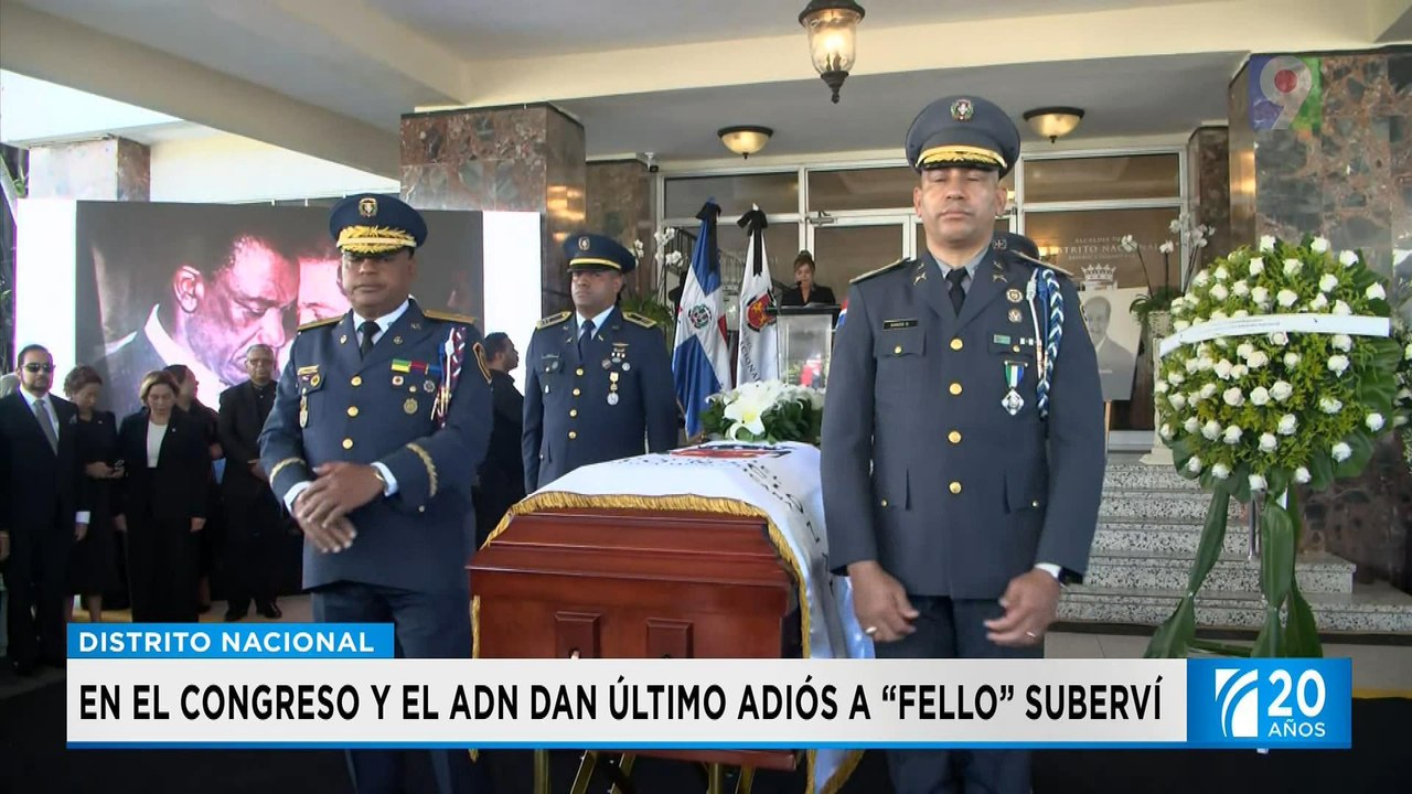 Despiden con homenaje a Rafael "Fello" Suberví en el Congreso Nacional | Primera Emisión SIN