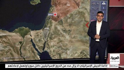 خريطة الأهداف الإسرائيلية في الداخل السوري