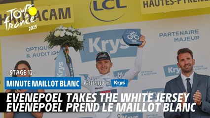 Krys White Jersey Minute - Stage 12 - Tour de France 2025