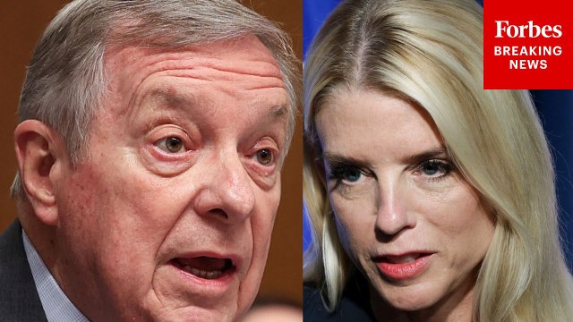 Dick Durbin Reads Off Bondi's Many Statements Claiming There Are Epstein Files, Demands Release