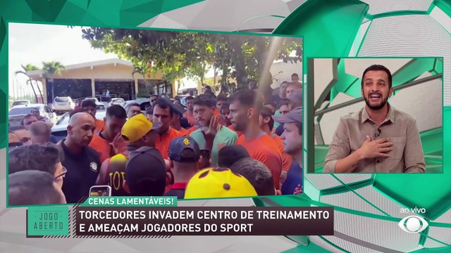 Torcedores invadem CT do Sport e ameaçam jogadores