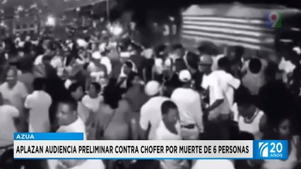 Aplazan audiencia contra chofer tras muerte de 6 personas  | Primera Emisión SIN