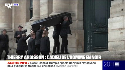 Aux obsèques de Thierry Ardisson, un "dernier bonsoir" rempli de références