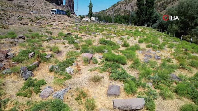 Mahalleli diken üstünde! Defineciler tarihi mezarlığı delik deşik etti