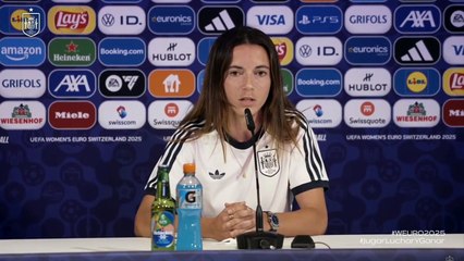 Aitana Bonmatí: "Nunca pensé que no podría estar en la Eurocopa"