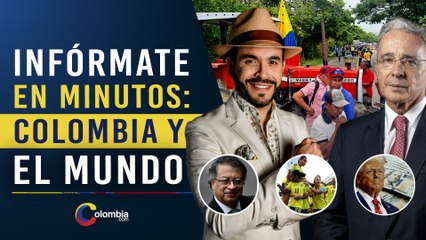 5 noticias para hoy: Uribe como vicepresidente, paro arrocero se expande y Petro insiste en la paz