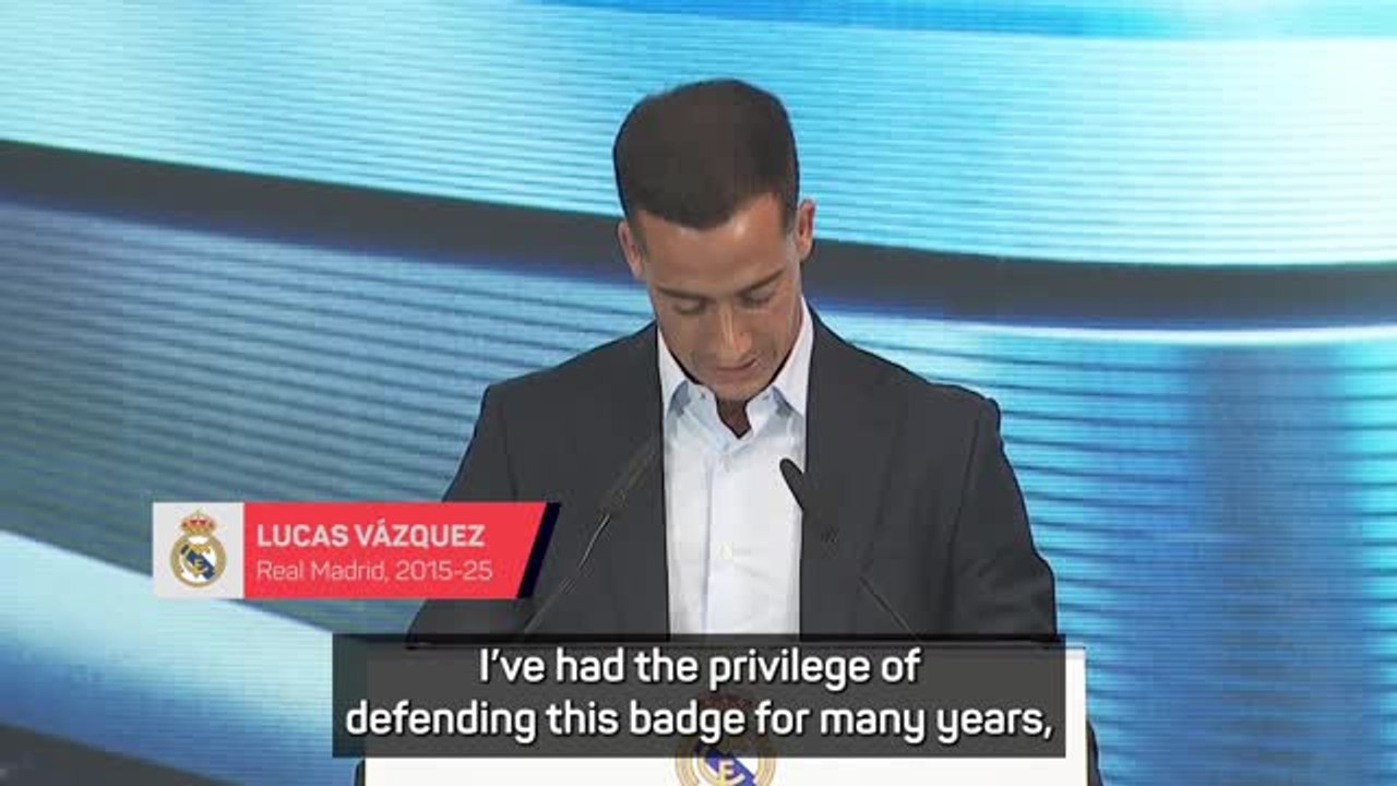 'I fulfilled my dream' - Vazquez bids farewell to Real Madrid