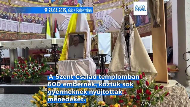 Eltalálta a Gázai övezet egyetlen katolikus templomát egy izraeli csapás