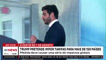 ALERTA MUNDIAL? Trump pretende impor tarifas para mais de 150 países