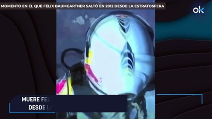 Muere Felix Baumgartner, el hombre que saltó a la Tierra desde la estratosfera, en un accidente de parapente