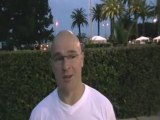 Interview de Vincent Grattessol - Antibes 2008 - Finswimming