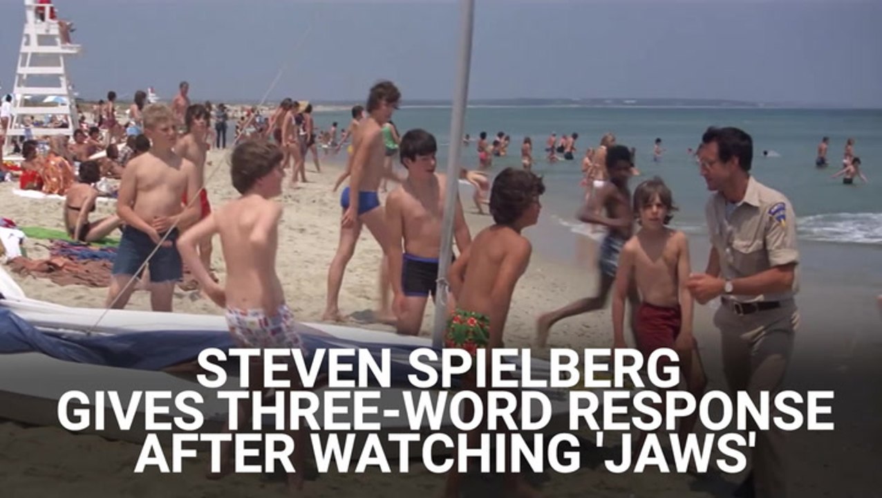 Even Steven Spielberg Watched 'Jaws' On Its 50th Anniversary And Had A Three-Word Response