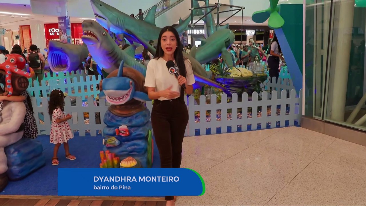 Descubra a incrível exposição de animatrônicos marinhos no Rio Mar Recife: diversão e aprendizado para a família nas férias