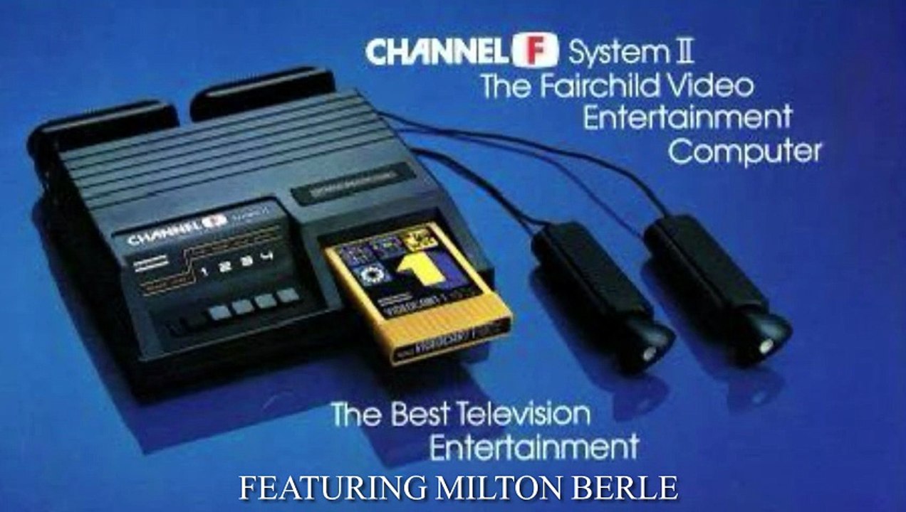 Fairchild Channel F System II Ad featuring Milton Berle
