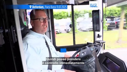 Debutta il primo autobus a guida autonoma nei Paesi Bassi: sarà la navetta dell'aeroporto di Rotterdam-L'Aia