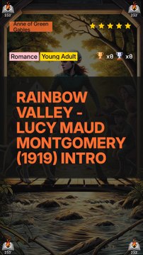 Rainbow Valley - Lucy Maud Montgomery (1919) Intro (Anne of Green Gables - 7)