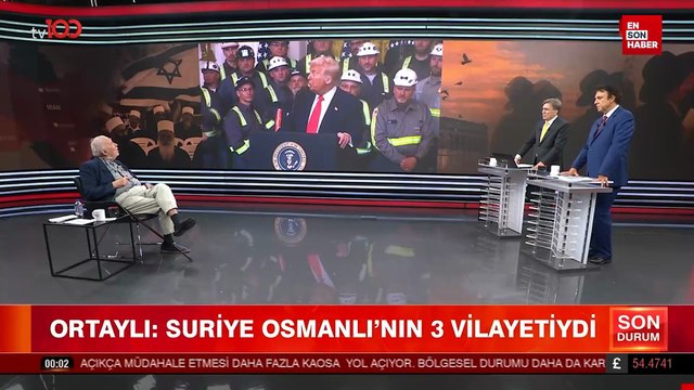 İlber Ortaylı: Trump şımarık, dünyadan haberi yok