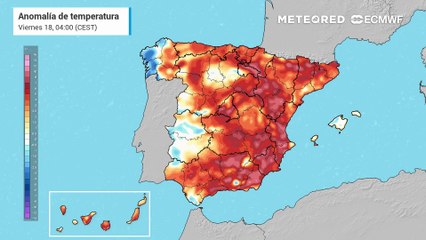 Una masa de aire polar traerá un descenso térmico a España